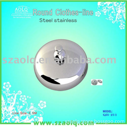 Stainless Steel Round Retractable Clothes Line